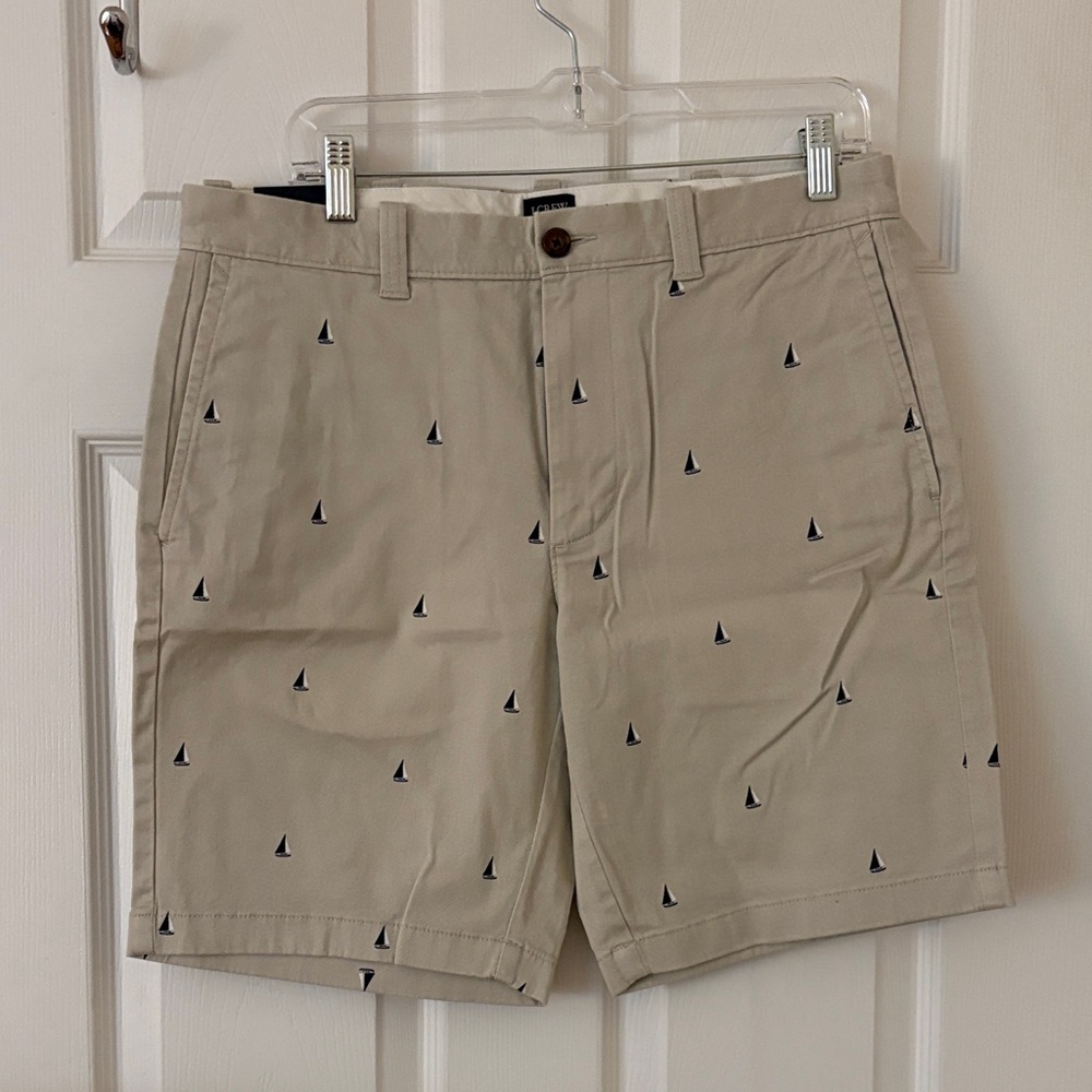 J. Crew Mens Khaki Shorts